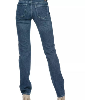 Ungaro Fever Blue Cotton Women Jeans