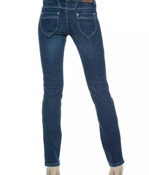 Ungaro Fever Blue Cotton Women's Jeans