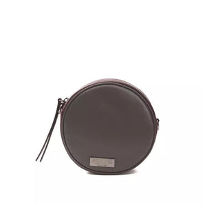 Pompei Donatella Chic Burgundy Oval Crossbody Bag Pompei Donatella 