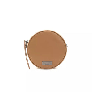 Pompei Donatella Elegant Small Oval Leather Crossbody Bag Pompei Donatella 