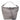 Bolso de hombro Pompei Donatella Chic de piel gris - Correa ajustable