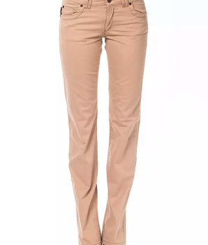 Ungaro Fever Beige Cotton Women Pant