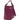 Pompei Donatella Burgundy Leather Women Shoulder Bag