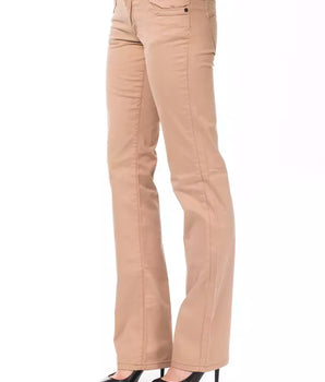 Ungaro Fever Beige Cotton Women Pant