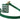 Dolce & Gabbana Green Leather Strap Gold Metal Logo Airpods Case