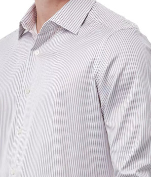 Men's Bagutta White Cotton Shirt