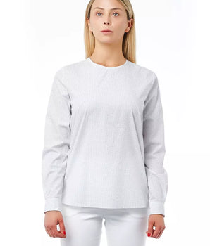 Camisa de mujer Bagutta de algodón blanco