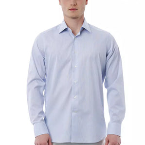 Bagutta Elegant Italian Collar Cotton Shirt