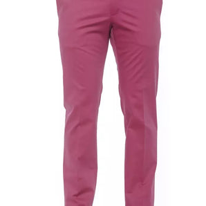 EN Torino Fuchsia Cotton Jeans &amp; Pant