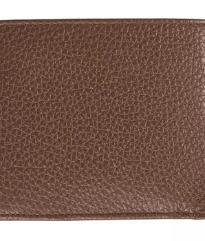 Trussardi Brown Leather Men's Wallet Trussardi 
