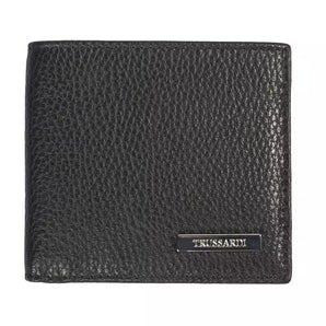 Cartera Hombre Trussardi Elegante Piel Grabada