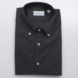 Robert Friedman Gray Cotton Men Shirt