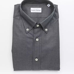 Robert Friedman Green Cotton Men Shirt