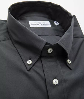 Robert Friedman Gray Cotton Men Shirt