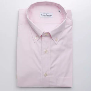 Robert Friedman Pink Cotton Men Shirt