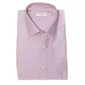 Robert Friedman Pink Cotton Men Shirt