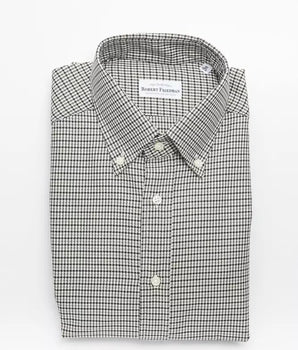 Robert Friedman Beige Cotton Men's Shirt