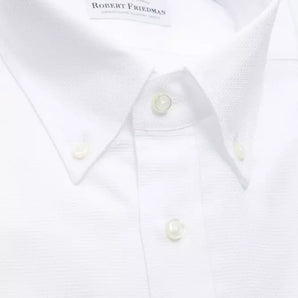 Robert FriedmanWhite Cotton Shirt