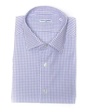 Robert Friedman Men's Burgundy Cotton Shirt
