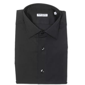 Robert Friedman Gray Cotton Men Shirt