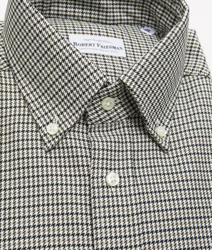 Robert Friedman Beige Cotton Men's Shirt