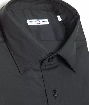 Robert Friedman Gray Cotton Men's Shirt