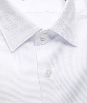 Robert Friedman White Cotton Men's Shirt