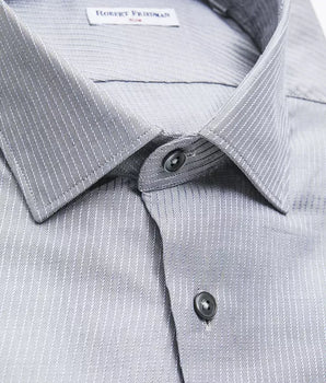 Robert Friedman Beige Cotton Men's Shirt