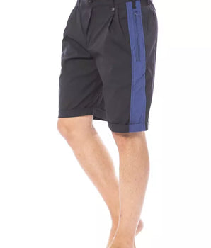 Verri Black Cotton Men's Short