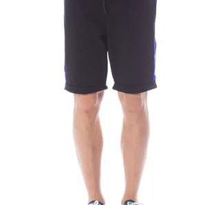 Verri Black Cotton Men's Short Verri 