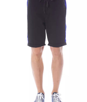 Verri Black Cotton Men's Short Verri 