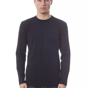 Verri Black Cotton Men T-Shirt Verri 