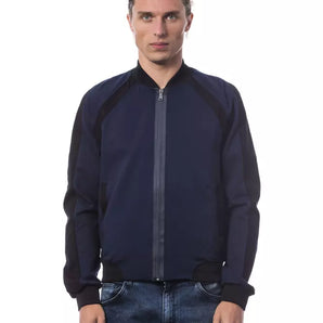 Chaqueta bomber azul elegante de Verri - Corte entallado