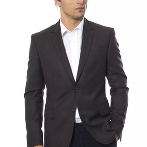 Blazer de hombre Verri elegante de lana gris