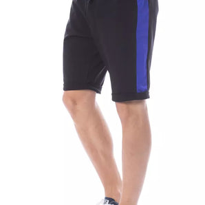 Verri Black Cotton Men's Short