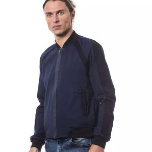 Verri Blue Viscose Men Sweater