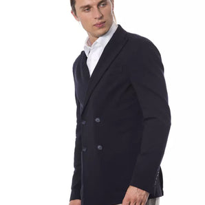 Blazer elegante con doble botonadura de Verri en azul