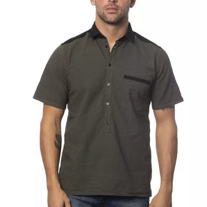 Verri Army Cotton Men Shirt