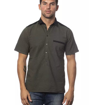 Verri Army Cotton Men Shirt
