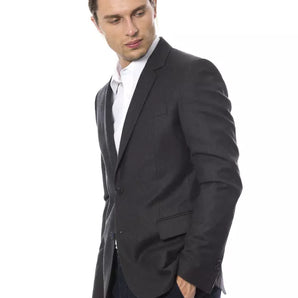 Blazer de hombre Verri elegante de lana gris