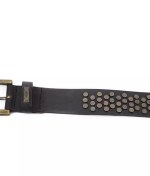 BYBLOS "Black Cowhide Women Belt"