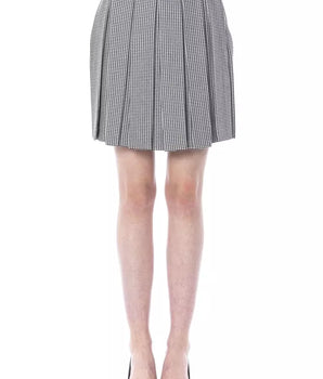 BYBLOS Falda Mujer Viscosa Negra