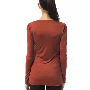 BYBLOS Copper Viscose Women Top