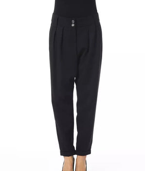 BYBLOS Black Polyester Women Pant BYBLOS 