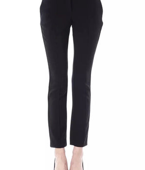 BYBLOS Black Polyester Women Pants BYBLOS 
