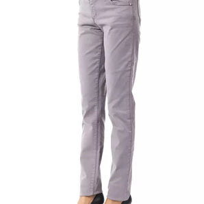 BYBLOS Gray Cotton Jeans &amp; Pant