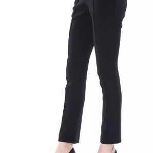 BYBLOS Black Polyester Women Pants