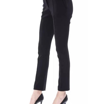 BYBLOS Black Polyester Women Pants BYBLOS 