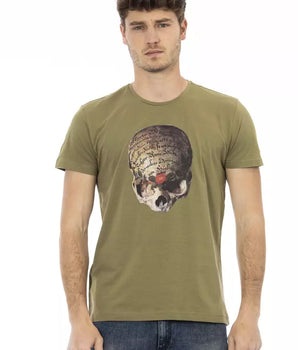 Trussardi Action Green Cotton Men's T-Shirt