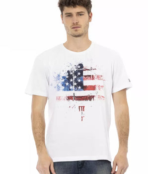 Trussardi Action White Cotton Men's T-Shirt